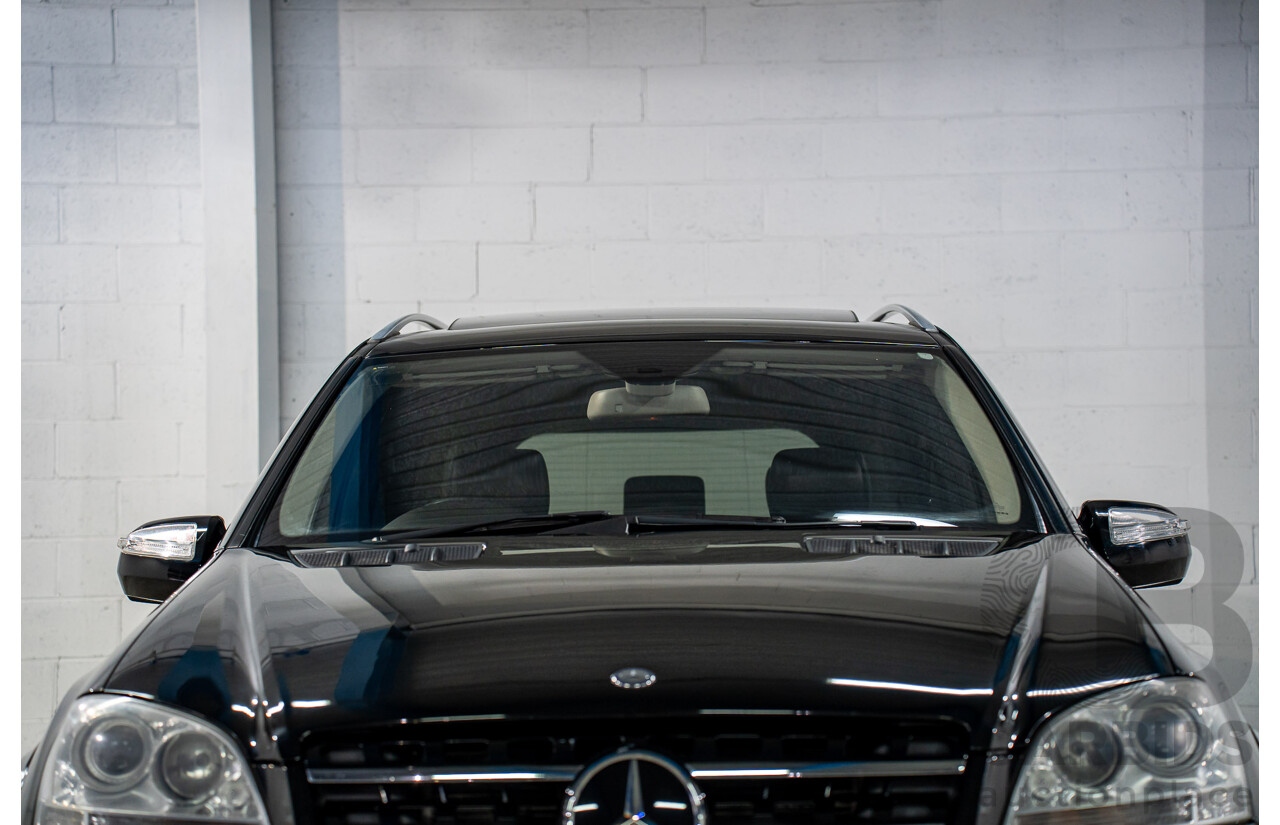 11/2008 Mercedes-Benz ML 63 AMG (4x4) W164 MY09 4d Wagon Obsidian Black Metalllic V8 6.2L