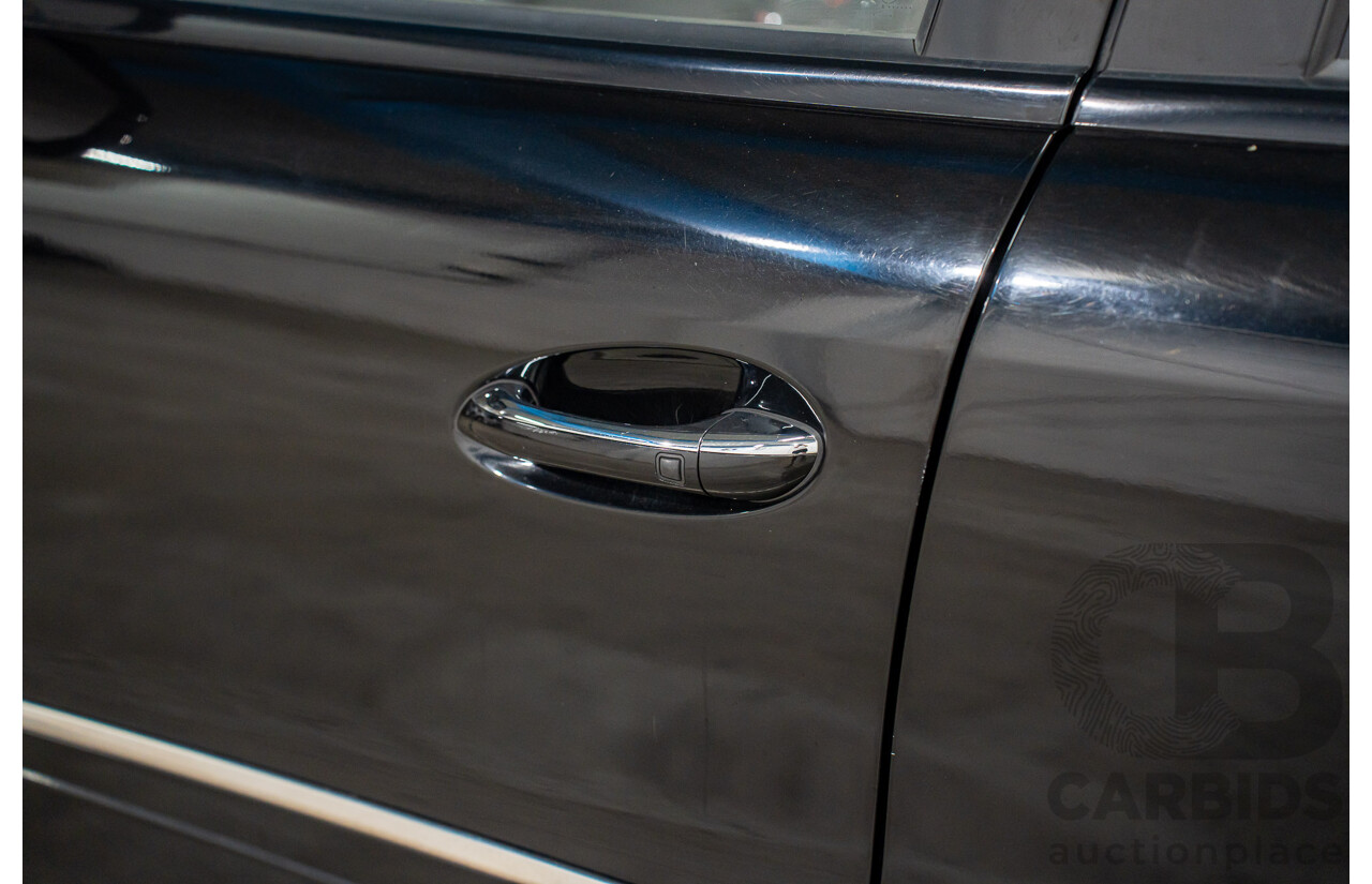 11/2008 Mercedes-Benz ML 63 AMG (4x4) W164 MY09 4d Wagon Obsidian Black Metalllic V8 6.2L