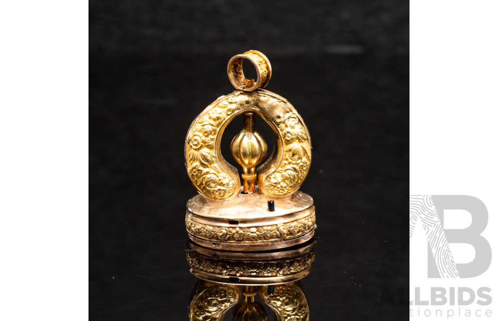Vintage 18ct Gold Georgian Musical Seal