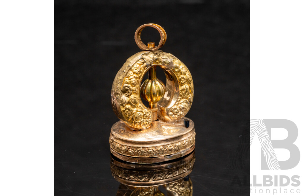Vintage 18ct Gold Georgian Musical Seal