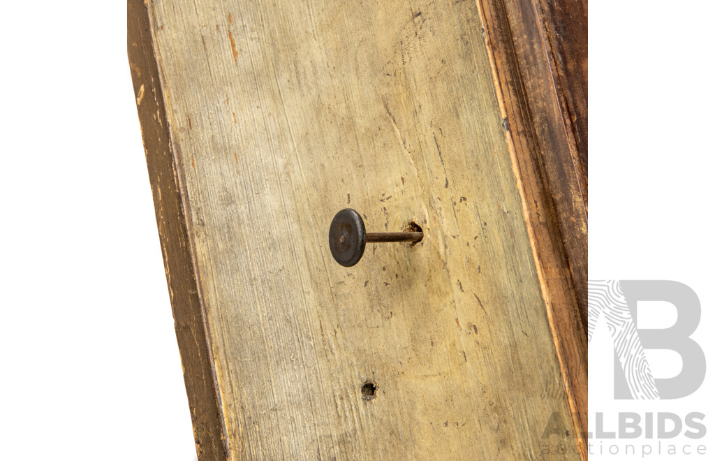 Viennese 19th Century Picture Frame Clock, Circa 1830-1850