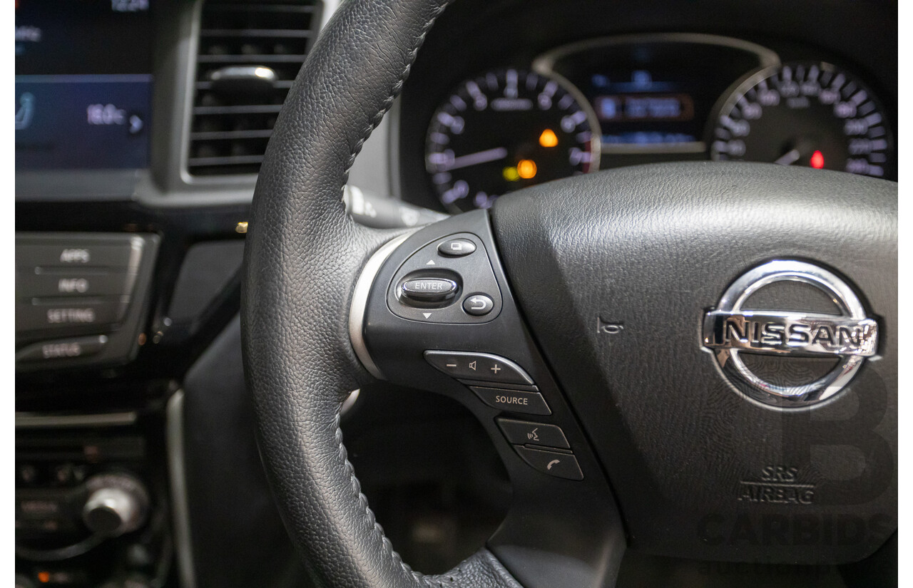 11/2019 Nissan Pathfinder ST R52 MY19 SERIES III 4D Wagon Maroon 3.5L - 7 seats