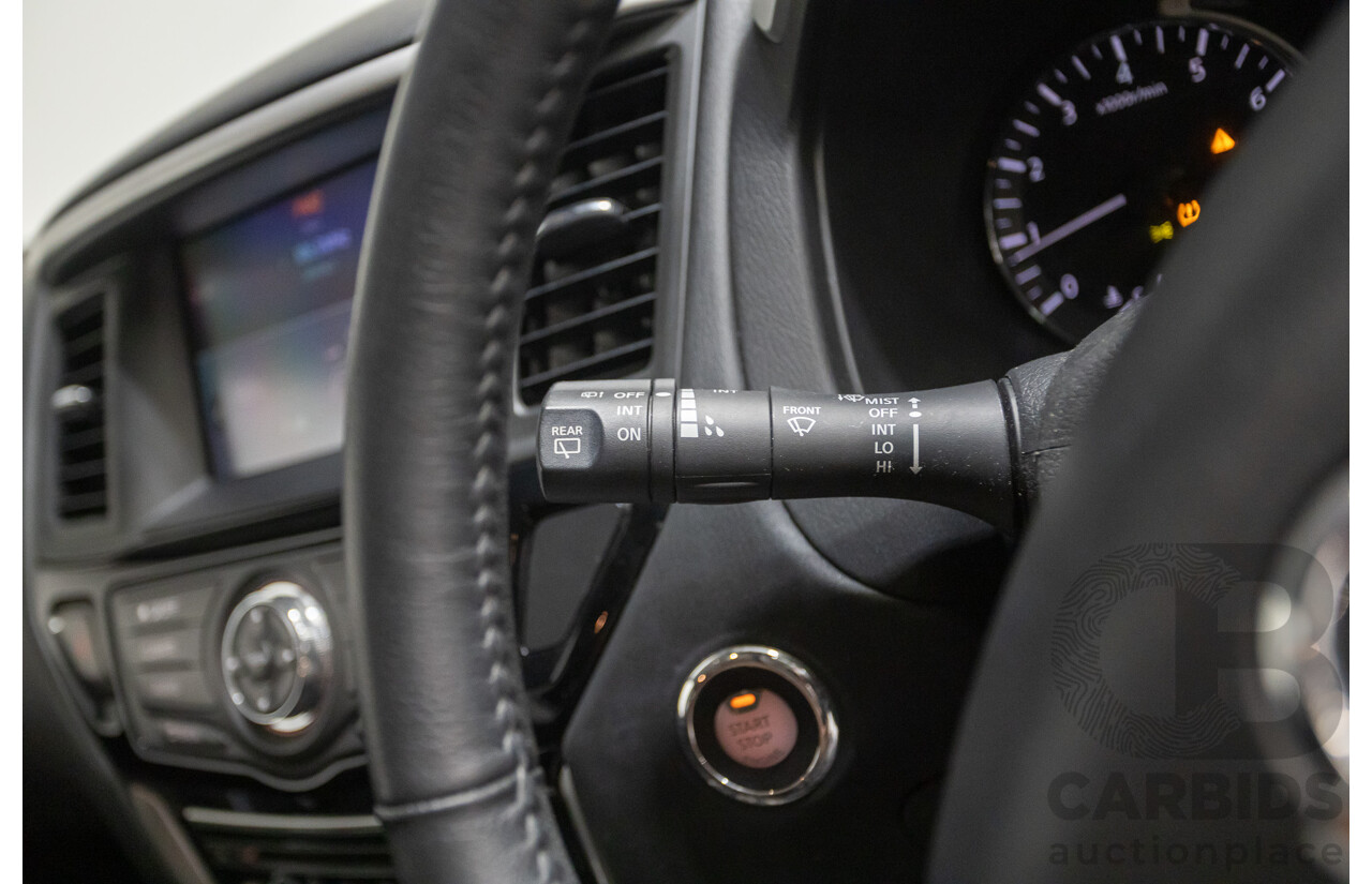 11/2019 Nissan Pathfinder ST R52 MY19 SERIES III 4D Wagon Maroon 3.5L - 7 seats