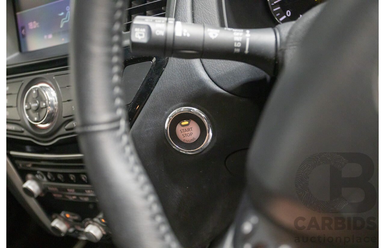 11/2019 Nissan Pathfinder ST R52 MY19 SERIES III 4D Wagon Maroon 3.5L - 7 seats