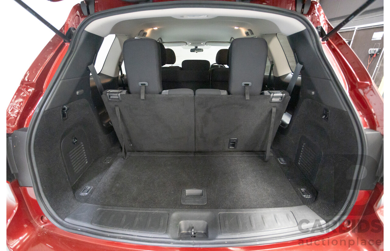 11/2019 Nissan Pathfinder ST R52 MY19 SERIES III 4D Wagon Maroon 3.5L - 7 seats