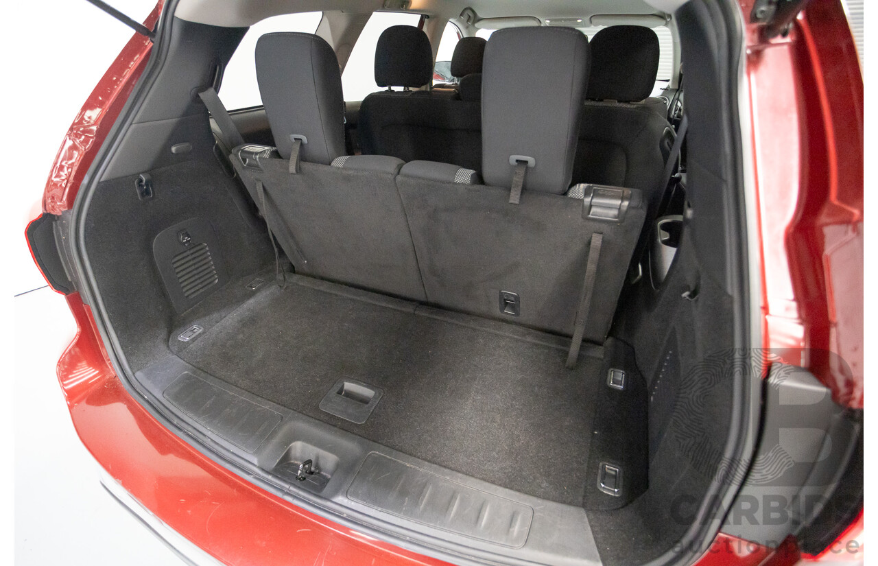 11/2019 Nissan Pathfinder ST R52 MY19 SERIES III 4D Wagon Maroon 3.5L - 7 seats