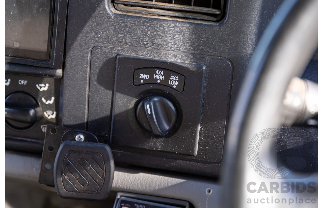 7/2005 Ford F250 XLT (4x4) RN Crew Cab P/Up Ebony Black Turbo Diesel Powerstroke V8 7.3L