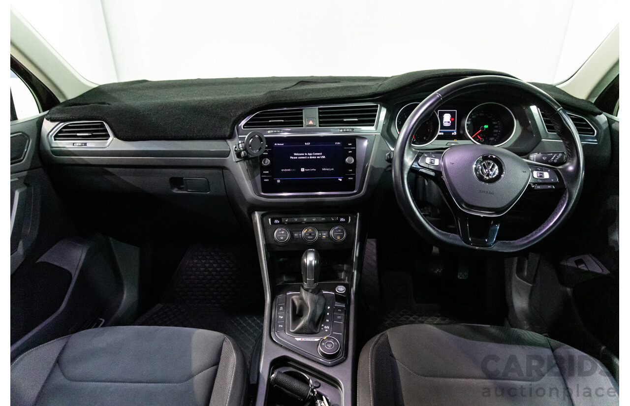 02/2018 Volkswagen Tiguan 162 TSI Sportline (AWD) 5NA MY18 4d Wagon Ruby Red Metallic Turbo 2.0L