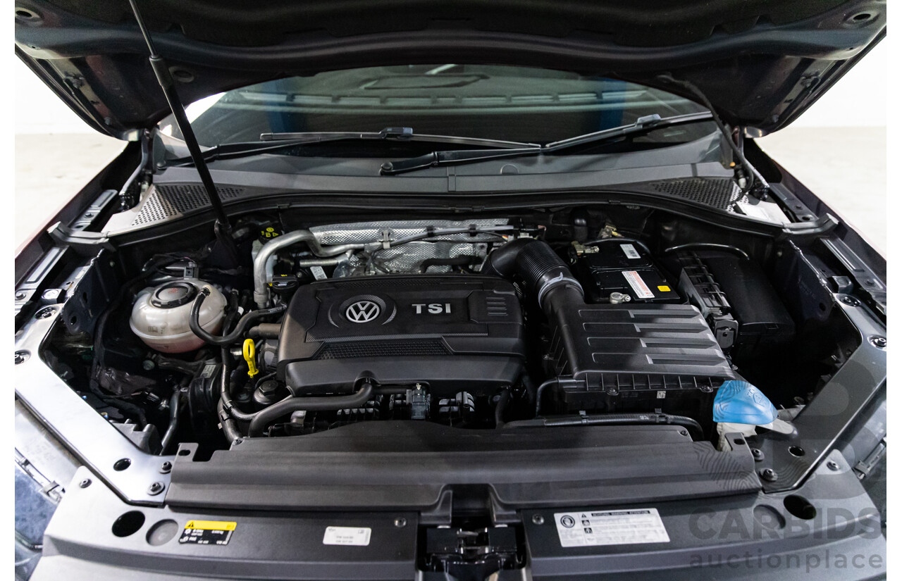 02/2018 Volkswagen Tiguan 162 TSI Sportline (AWD) 5NA MY18 4d Wagon Ruby Red Metallic Turbo 2.0L