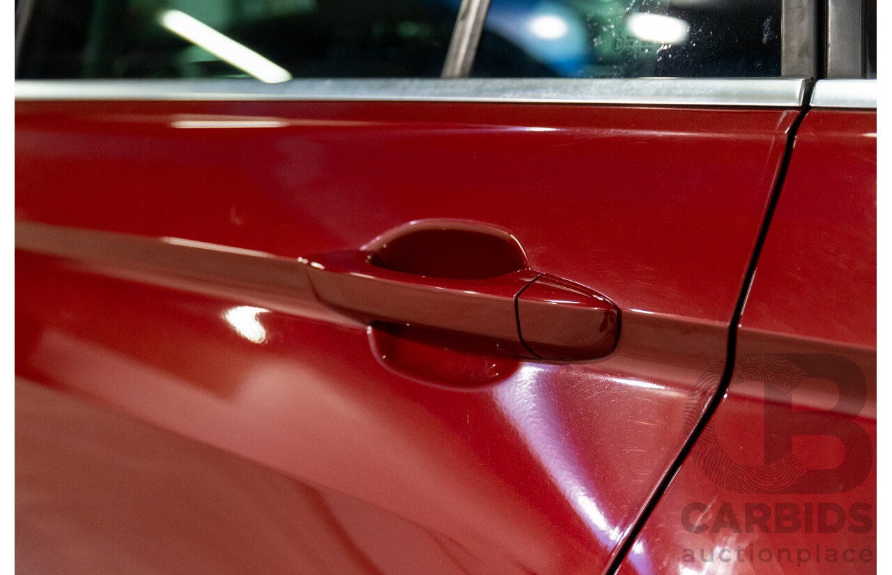 02/2018 Volkswagen Tiguan 162 TSI Sportline (AWD) 5NA MY18 4d Wagon Ruby Red Metallic Turbo 2.0L