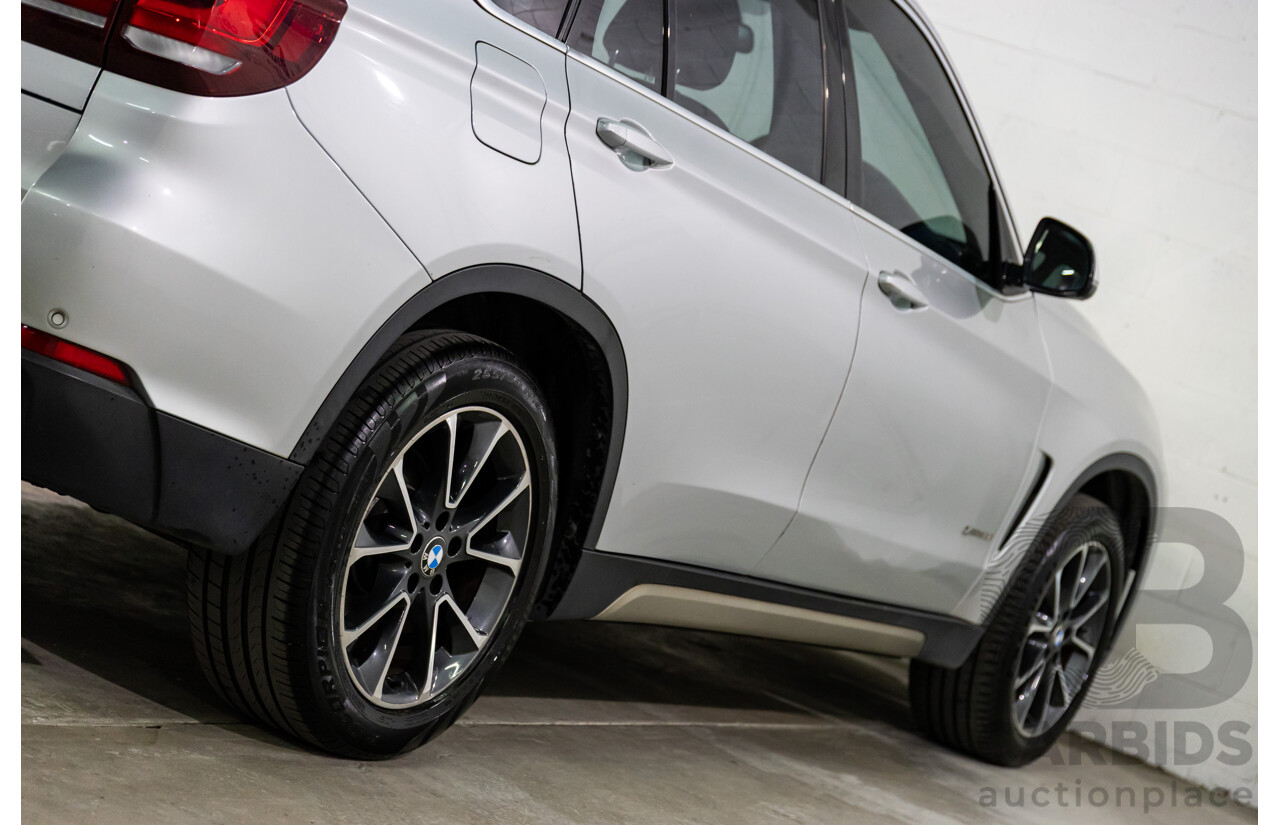 2/2015 BMW X5 xDrive30d F15 MY15 4d Wagon Glacier Silver Metalllic Turbo Diesel 3.0L