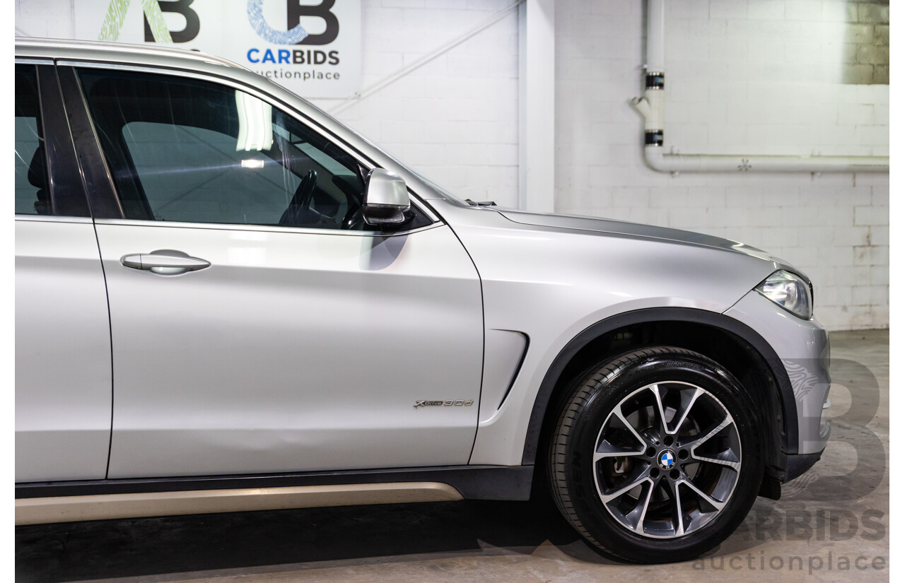 2/2015 BMW X5 xDrive30d F15 MY15 4d Wagon Glacier Silver Metalllic Turbo Diesel 3.0L