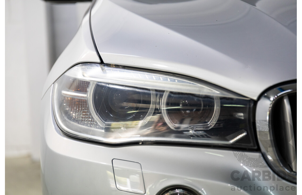 2/2015 BMW X5 xDrive30d F15 MY15 4d Wagon Glacier Silver Metalllic Turbo Diesel 3.0L
