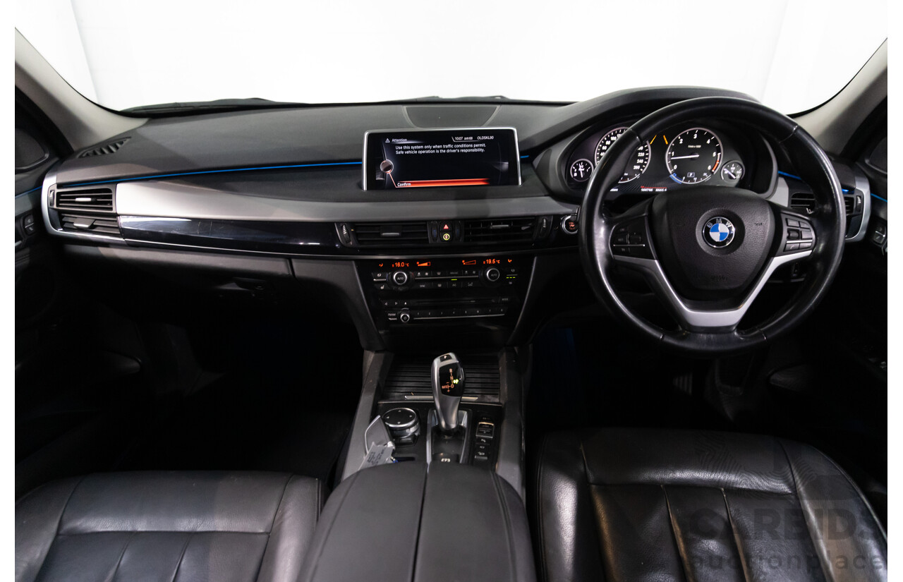 2/2015 BMW X5 xDrive30d F15 MY15 4d Wagon Glacier Silver Metalllic Turbo Diesel 3.0L