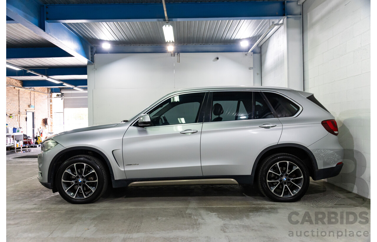 2/2015 BMW X5 xDrive30d F15 MY15 4d Wagon Glacier Silver Metalllic Turbo Diesel 3.0L