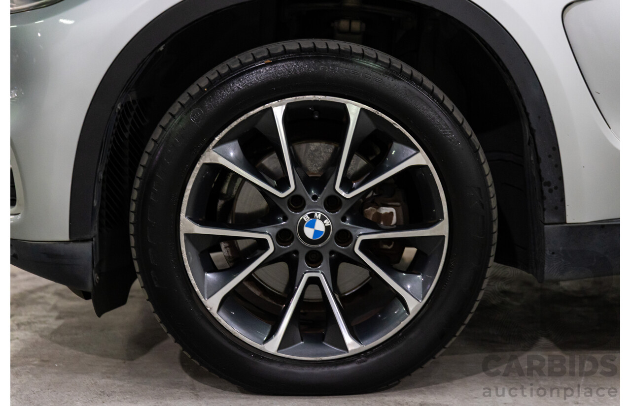 2/2015 BMW X5 xDrive30d F15 MY15 4d Wagon Glacier Silver Metalllic Turbo Diesel 3.0L