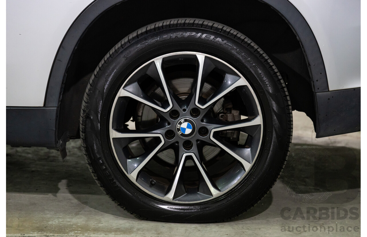 2/2015 BMW X5 xDrive30d F15 MY15 4d Wagon Glacier Silver Metalllic Turbo Diesel 3.0L