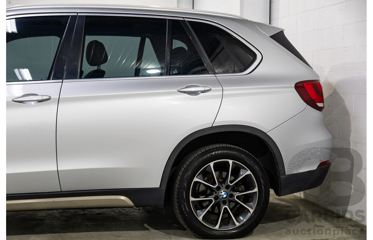 2/2015 BMW X5 xDrive30d F15 MY15 4d Wagon Glacier Silver Metalllic Turbo Diesel 3.0L