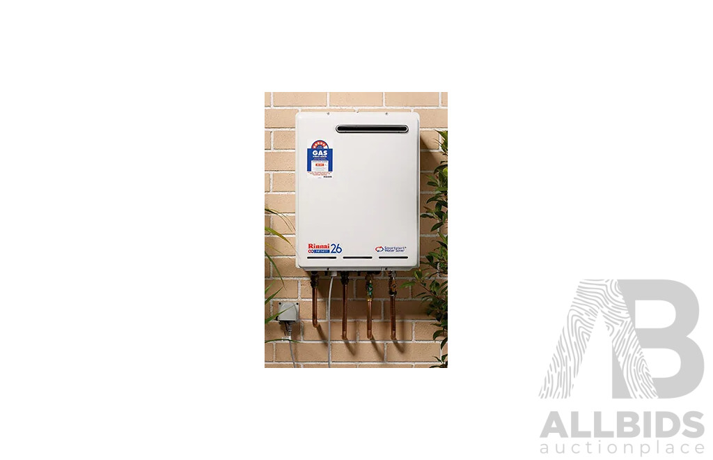 Rinnal Infinity 26 SmartStart Hot Water Heater LPG 50- Degree External