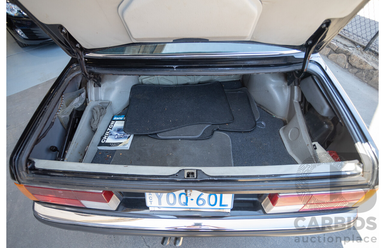 1/1977 BMW 633CSi E24 2D Coupe Schwarz Black 3.2L - Import