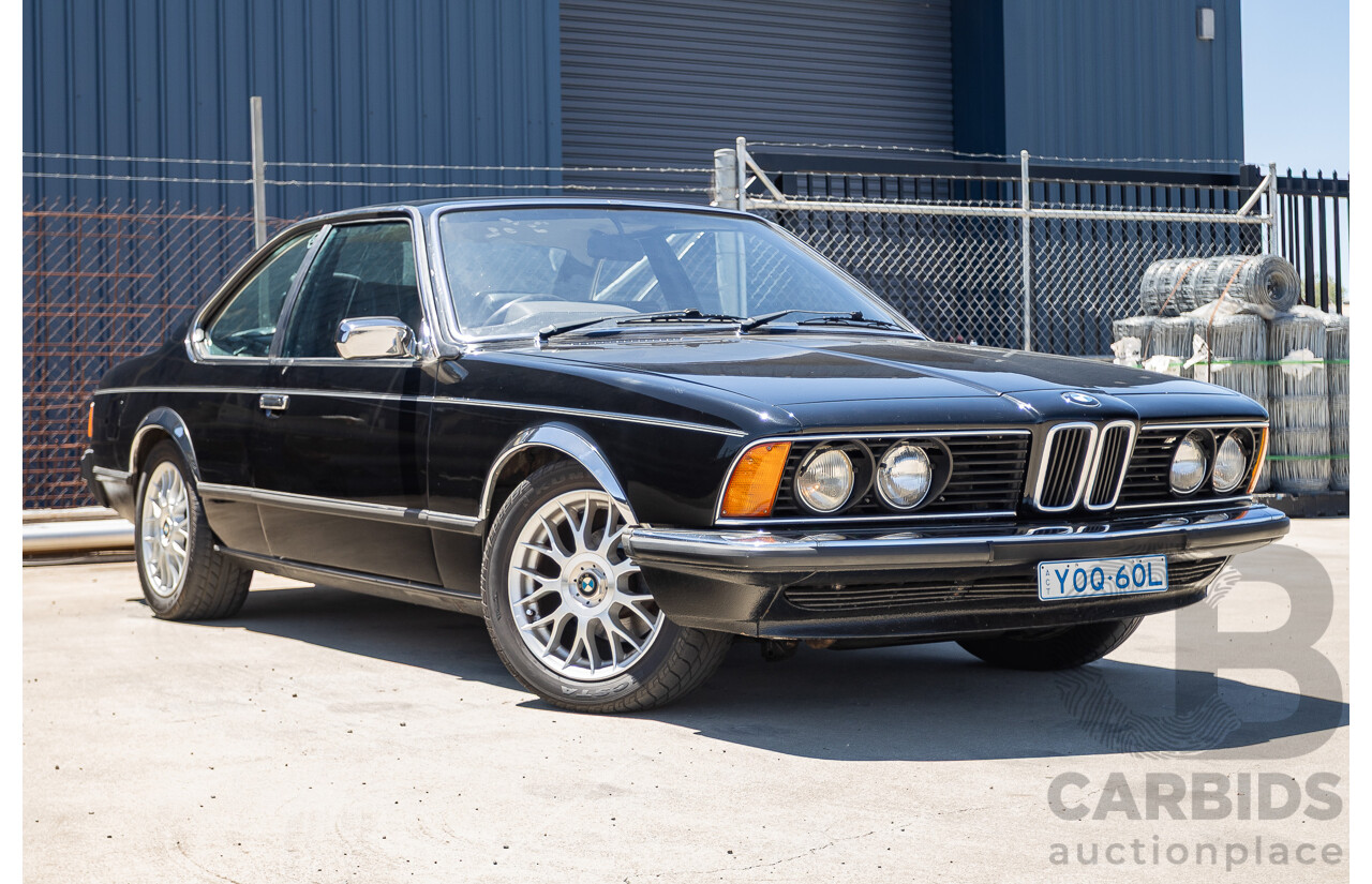 1/1977 BMW 633CSi E24 2D Coupe Schwarz Black 3.2L - Import