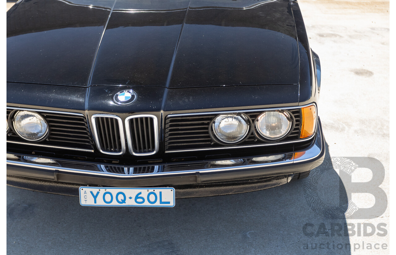 1/1977 BMW 633CSi E24 2D Coupe Schwarz Black 3.2L - Import