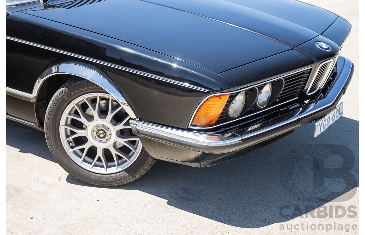 1/1977 BMW 633CSi E24 2D Coupe Schwarz Black 3.2L - Import