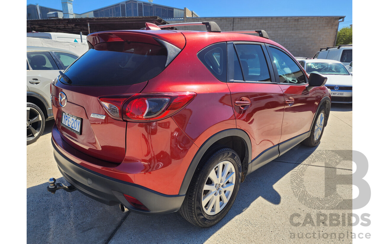 3/2012 Mazda Cx-5 MAXX Sport (4x4)  4d Wagon Red 2.2L
