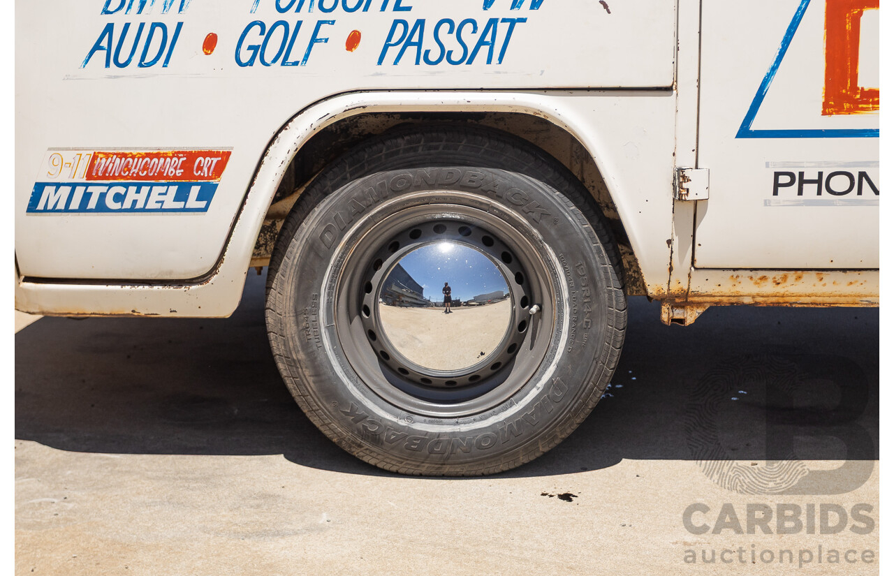 9/1975 Volkswagen Kombi Transporter Type 2 2d Crew Cab Utility White 1.8L