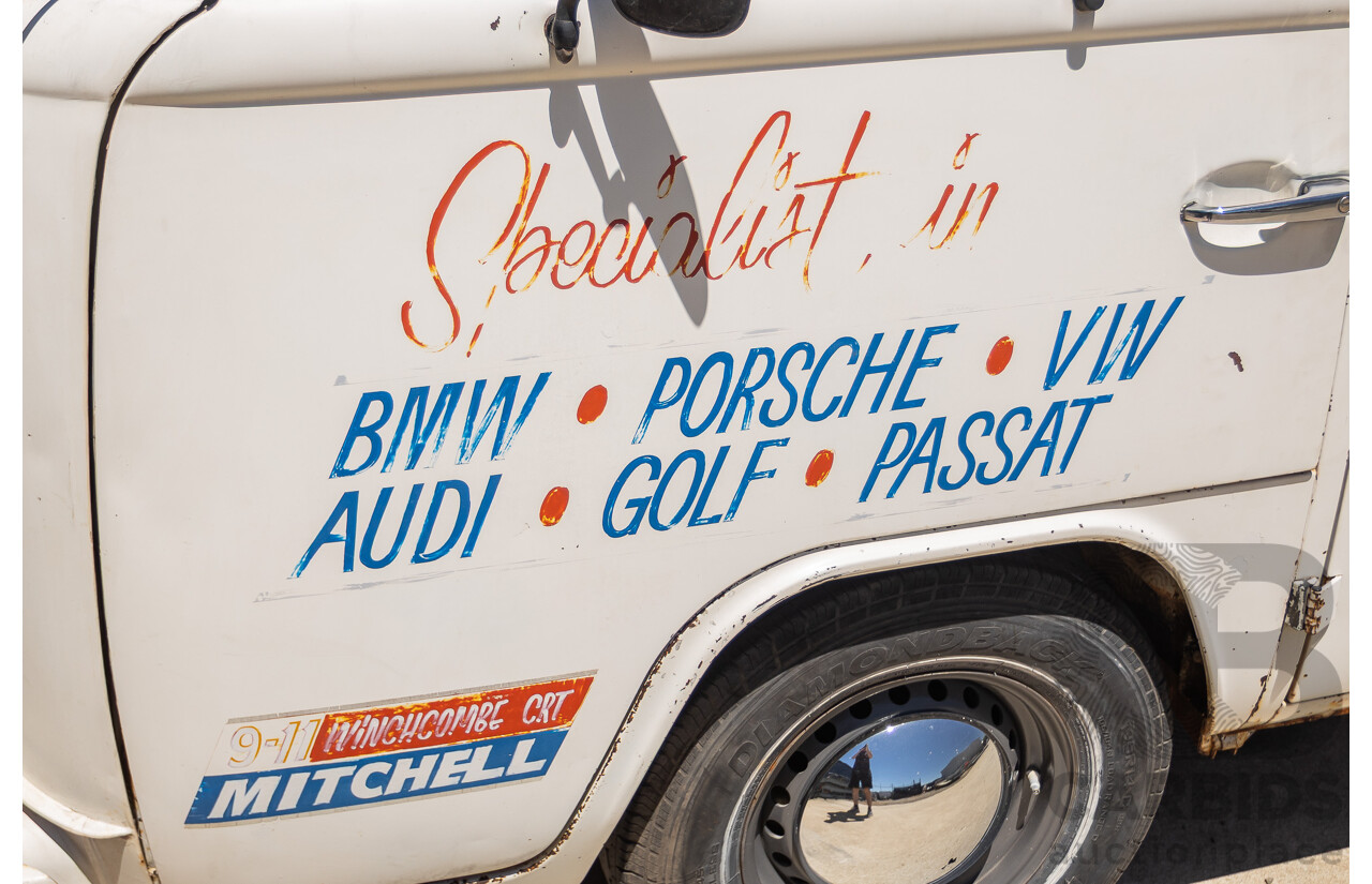 9/1975 Volkswagen Kombi Transporter Type 2 2d Crew Cab Utility White 1.8L