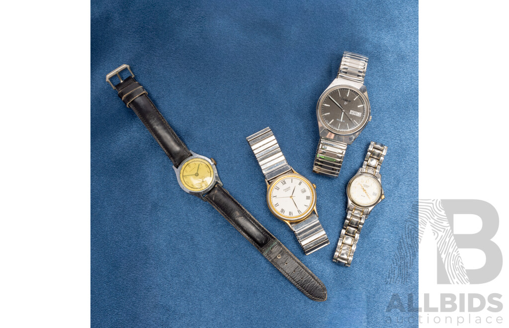 Mens Vintage Assorted Watches - Lot of 4