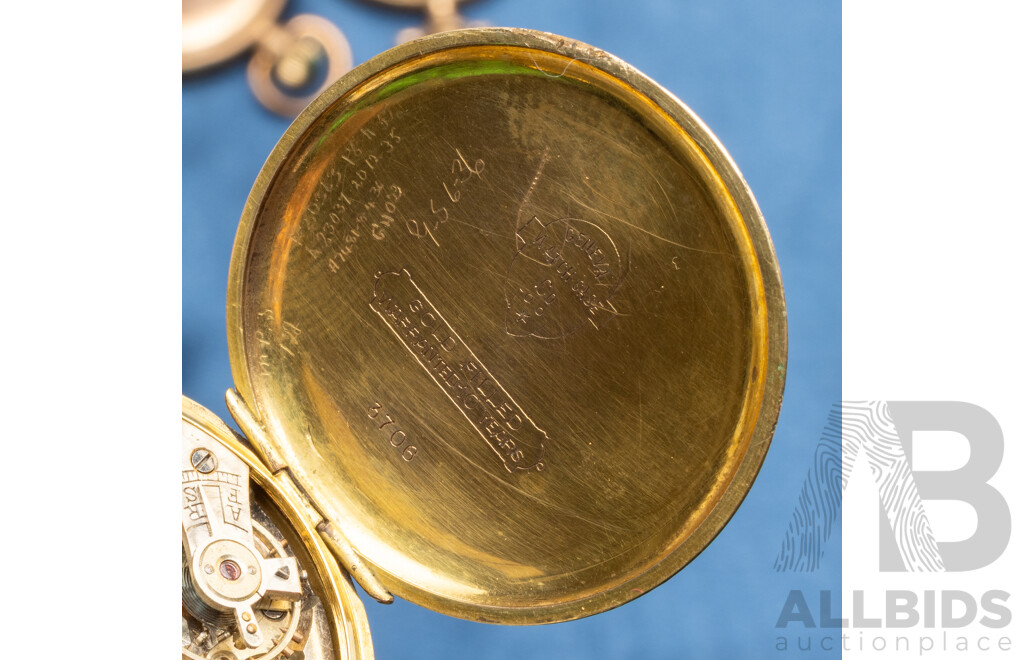 Vintage Pocket Watches and Watch Face (Not Working) - Lot of 4