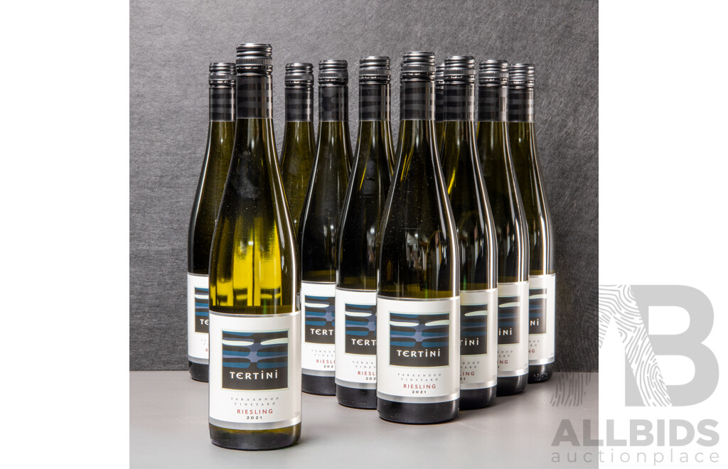 Tertini Yaraandoo NSW Riesling 2021 - Case of 12 X 750ml - RRP $420