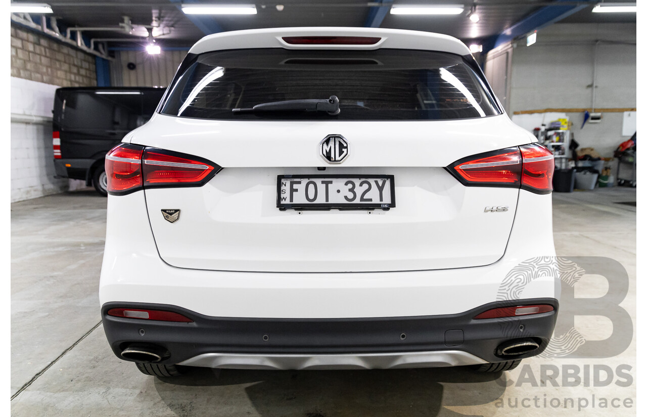 10/2021 MG HS Core (FWD) SAS23 MY21 4d Wagon York White Turbo1.5L