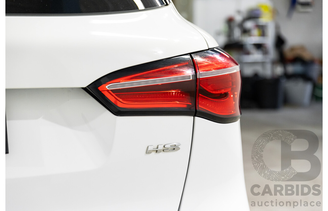 10/2021 MG HS Core (FWD) SAS23 MY21 4d Wagon York White Turbo1.5L