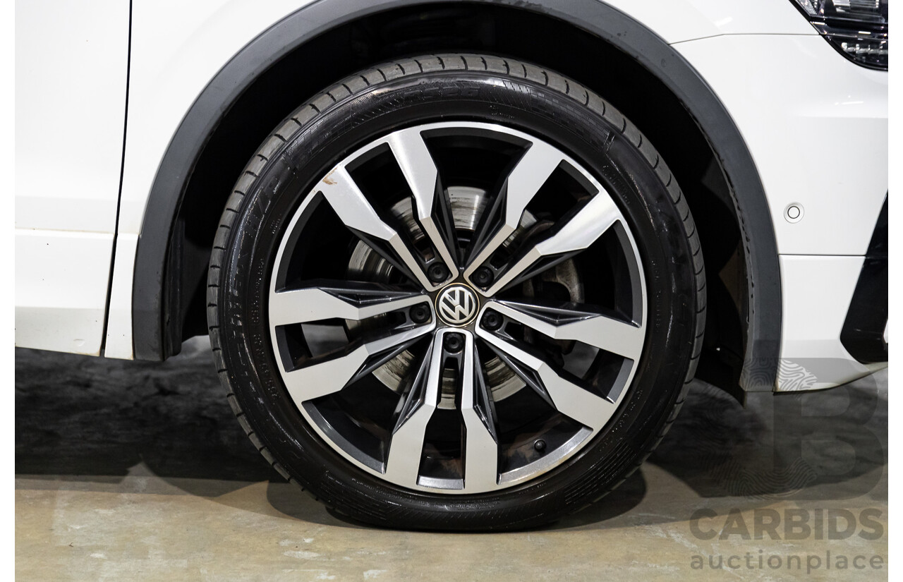 04/2019 Volkswagen Tiguan Allspace 162 TSI Highline (AWD) 5NA MY19 4d Wagon Pure White Turbo 2.0L
