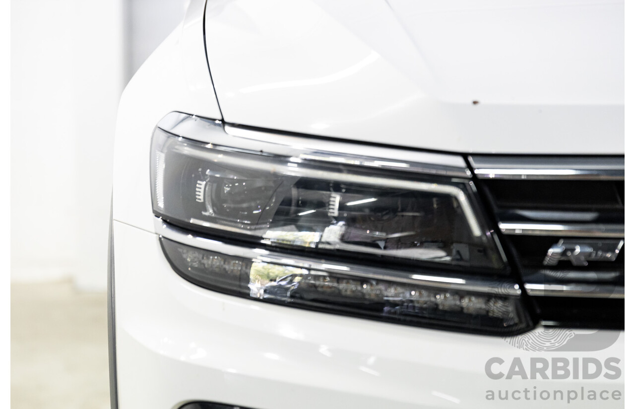 04/2019 Volkswagen Tiguan Allspace 162 TSI Highline (AWD) 5NA MY19 4d Wagon Pure White Turbo 2.0L