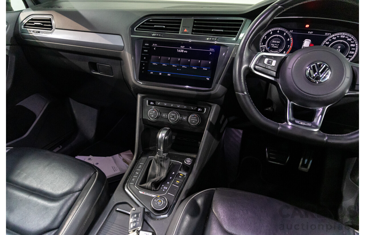 04/2019 Volkswagen Tiguan Allspace 162 TSI Highline (AWD) 5NA MY19 4d Wagon Pure White Turbo 2.0L