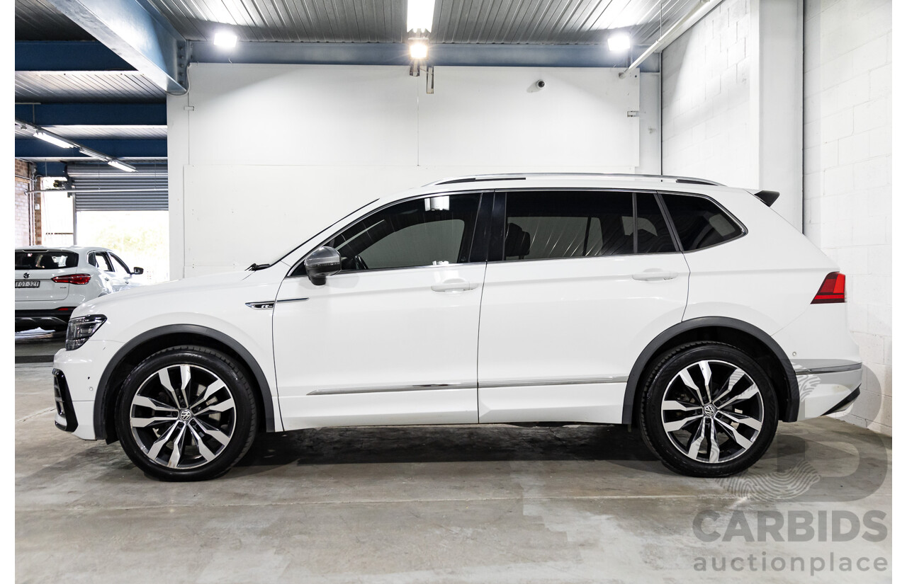 04/2019 Volkswagen Tiguan Allspace 162 TSI Highline (AWD) 5NA MY19 4d Wagon Pure White Turbo 2.0L