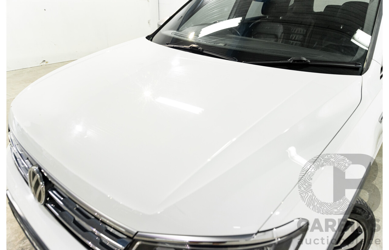 04/2019 Volkswagen Tiguan Allspace 162 TSI Highline (AWD) 5NA MY19 4d Wagon Pure White Turbo 2.0L