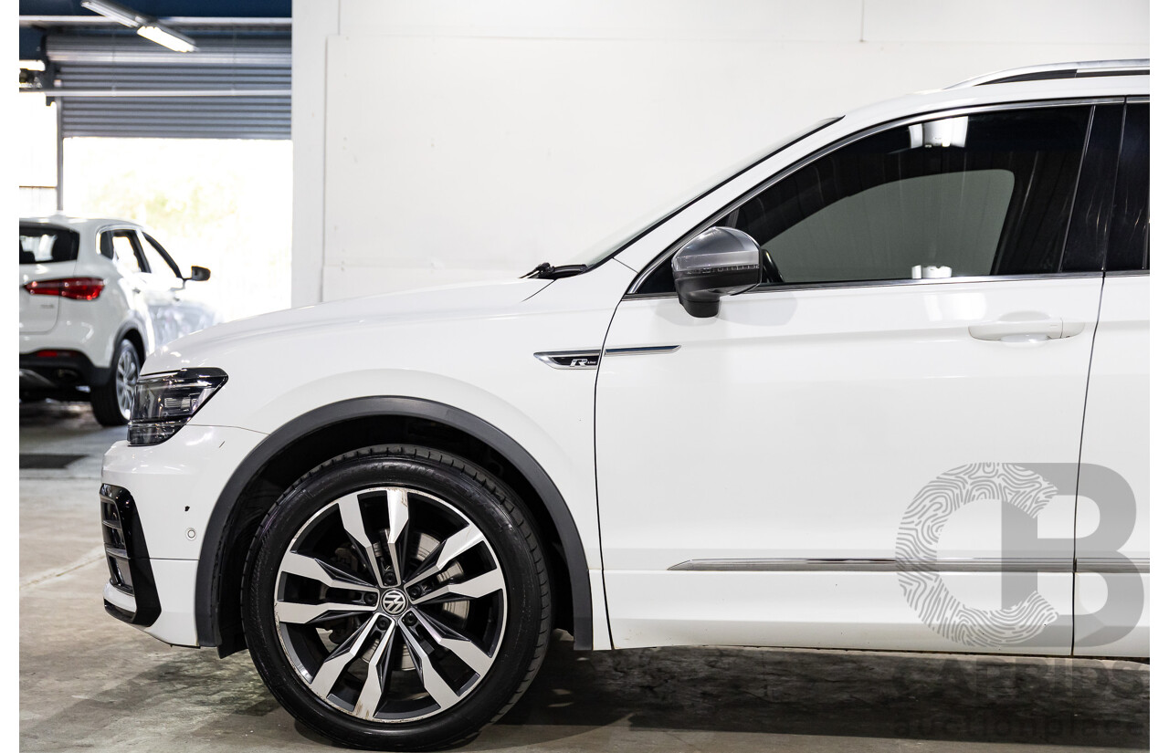 04/2019 Volkswagen Tiguan Allspace 162 TSI Highline (AWD) 5NA MY19 4d Wagon Pure White Turbo 2.0L