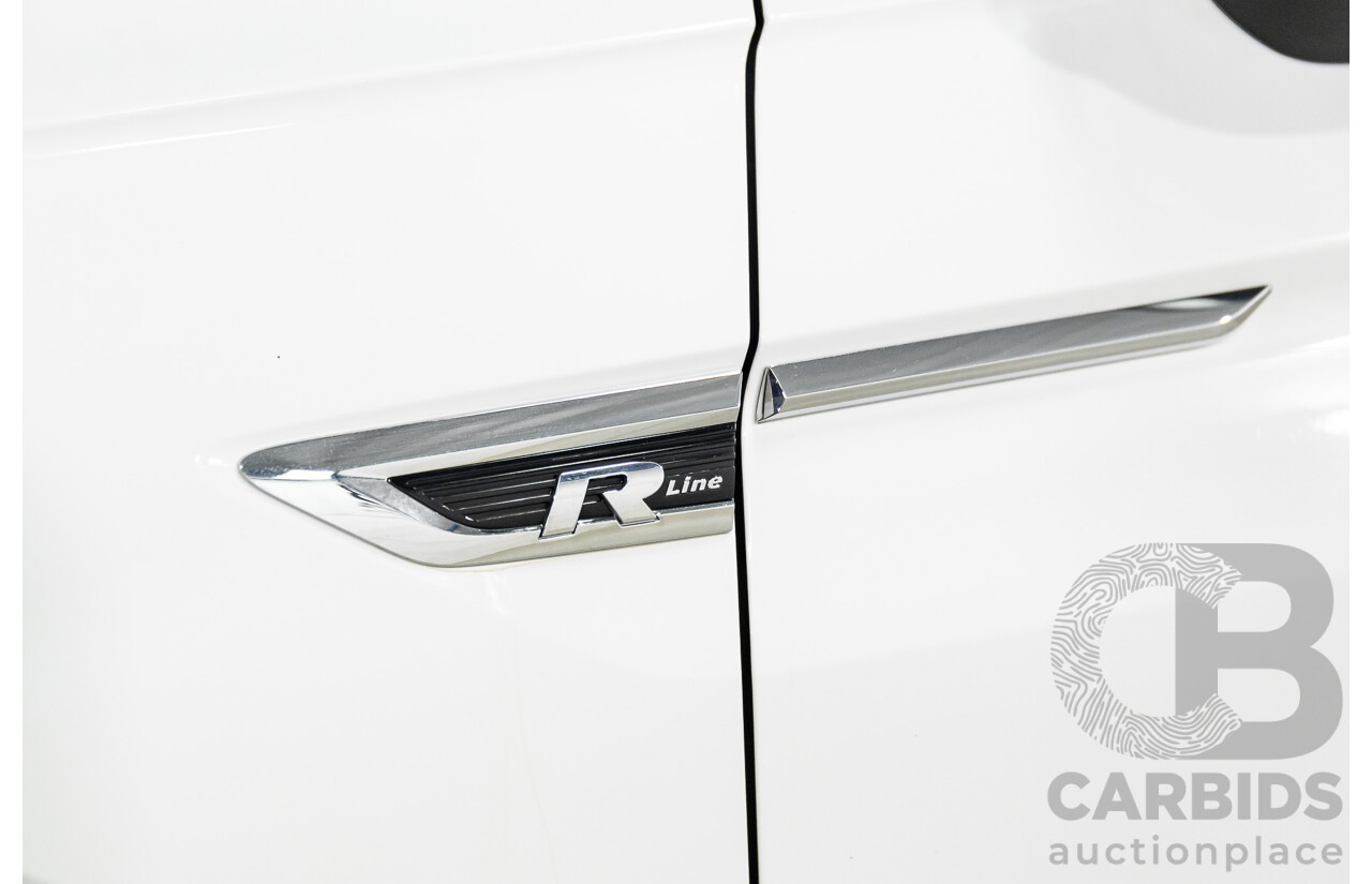 04/2019 Volkswagen Tiguan Allspace 162 TSI Highline (AWD) 5NA MY19 4d Wagon Pure White Turbo 2.0L