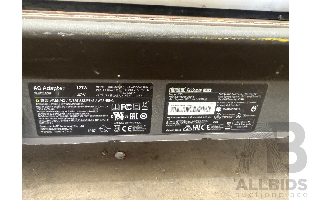 Nine Bot Electric Kick Scooter