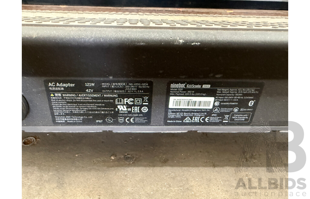 Nine Bot Electric Kick Scooter