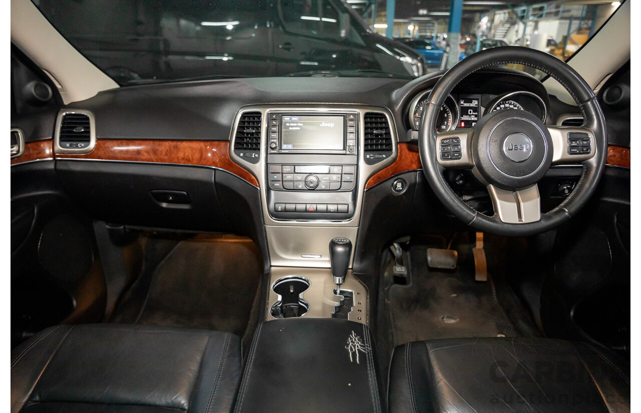 12/2012 Jeep Grand Cherokee Limited (4x4) WK 4d Wagon Deep Cherry Red Pearl V6 3.6L