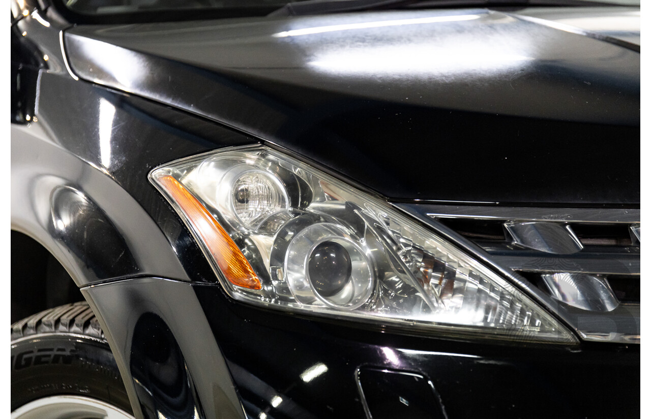 12/2006 Nissan Murano Ti-L Z50 4d Wagon Obsidian Black V6 3.5L