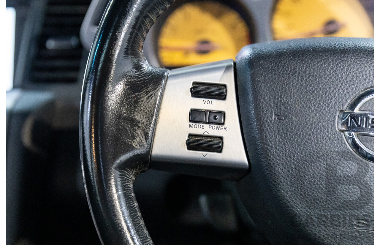 12/2006 Nissan Murano Ti-L Z50 4d Wagon Obsidian Black V6 3.5L