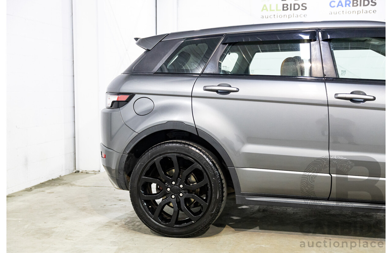 1/2015 Range Rover Evoque SD4 Dynamic LV MY15 5d Wagon Corris Grey Turbo Diesel 2.2L