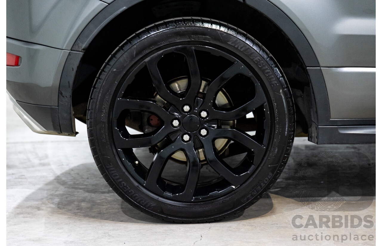 1/2015 Range Rover Evoque SD4 Dynamic LV MY15 5d Wagon Corris Grey Turbo Diesel 2.2L