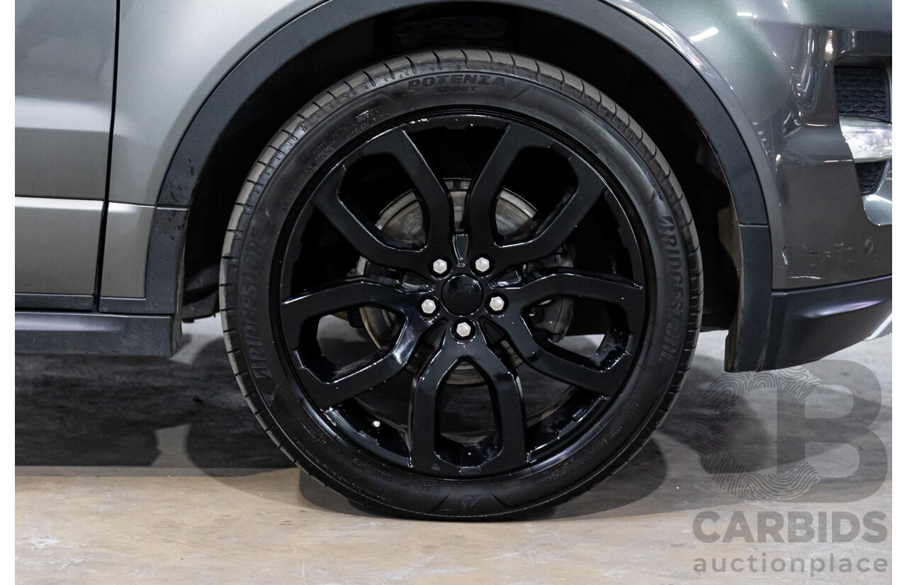 1/2015 Range Rover Evoque SD4 Dynamic LV MY15 5d Wagon Corris Grey Turbo Diesel 2.2L